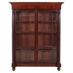 English 19th Century Mahogany Bookcase