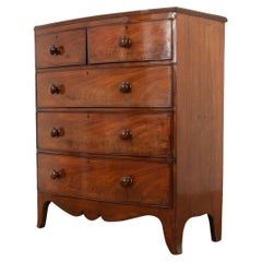 Antique English 19th Century Mahogany Chest of Drawers