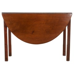 English 19th Century Mahogany Drop Leaf Table