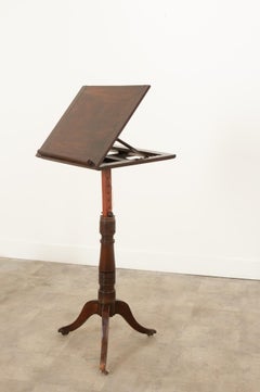 English 19th Century Mahogany Lectern