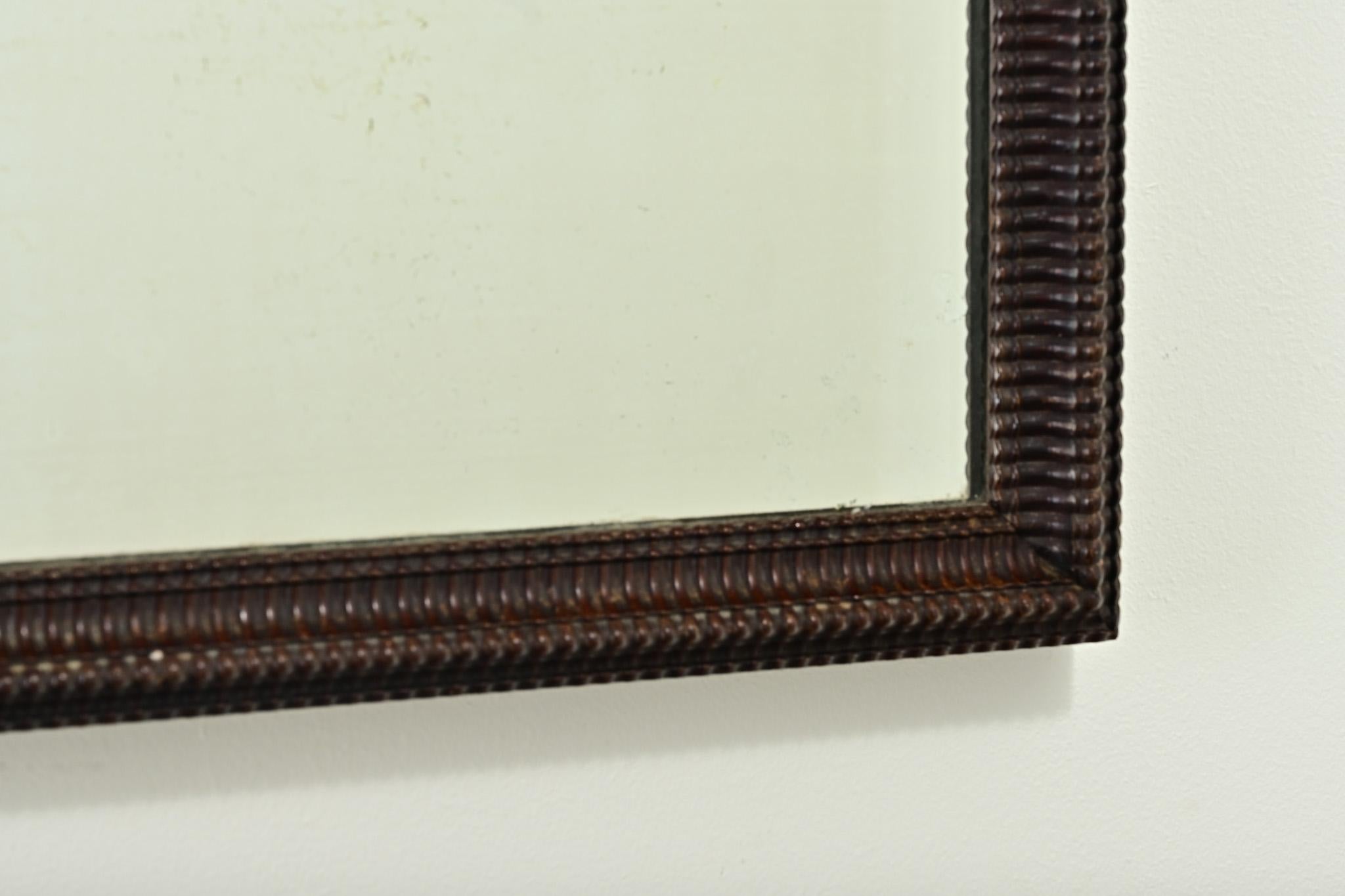 English 19th Century Mahogany Mirror 5