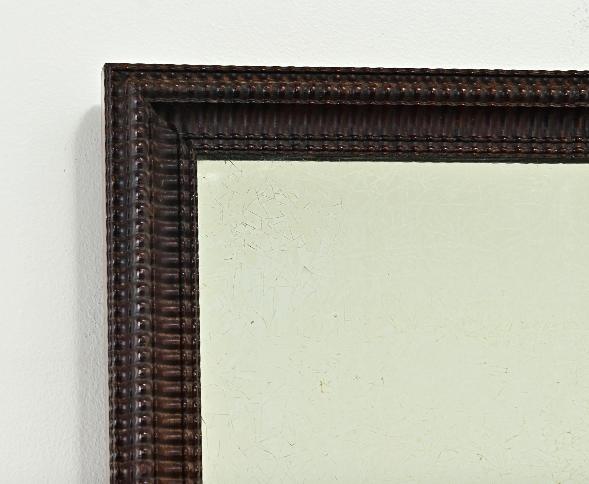 English 19th Century Mahogany Mirror 2