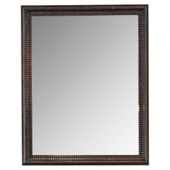 Antique English 19th Century Mahogany Mirror