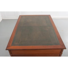 English 19th Century Mahogany Partners Desk