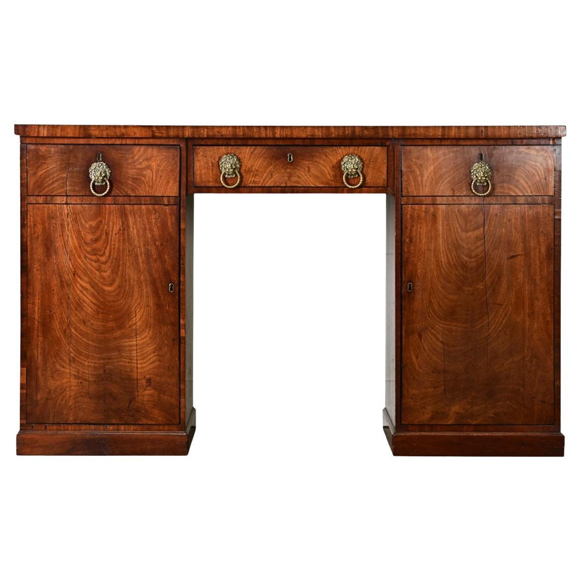 English 19th Century Mahogany Regency Sideboard