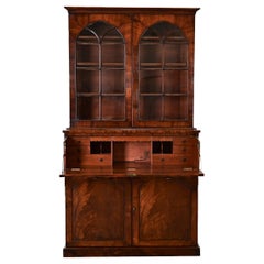 English 19th Century Mahogany Secretary