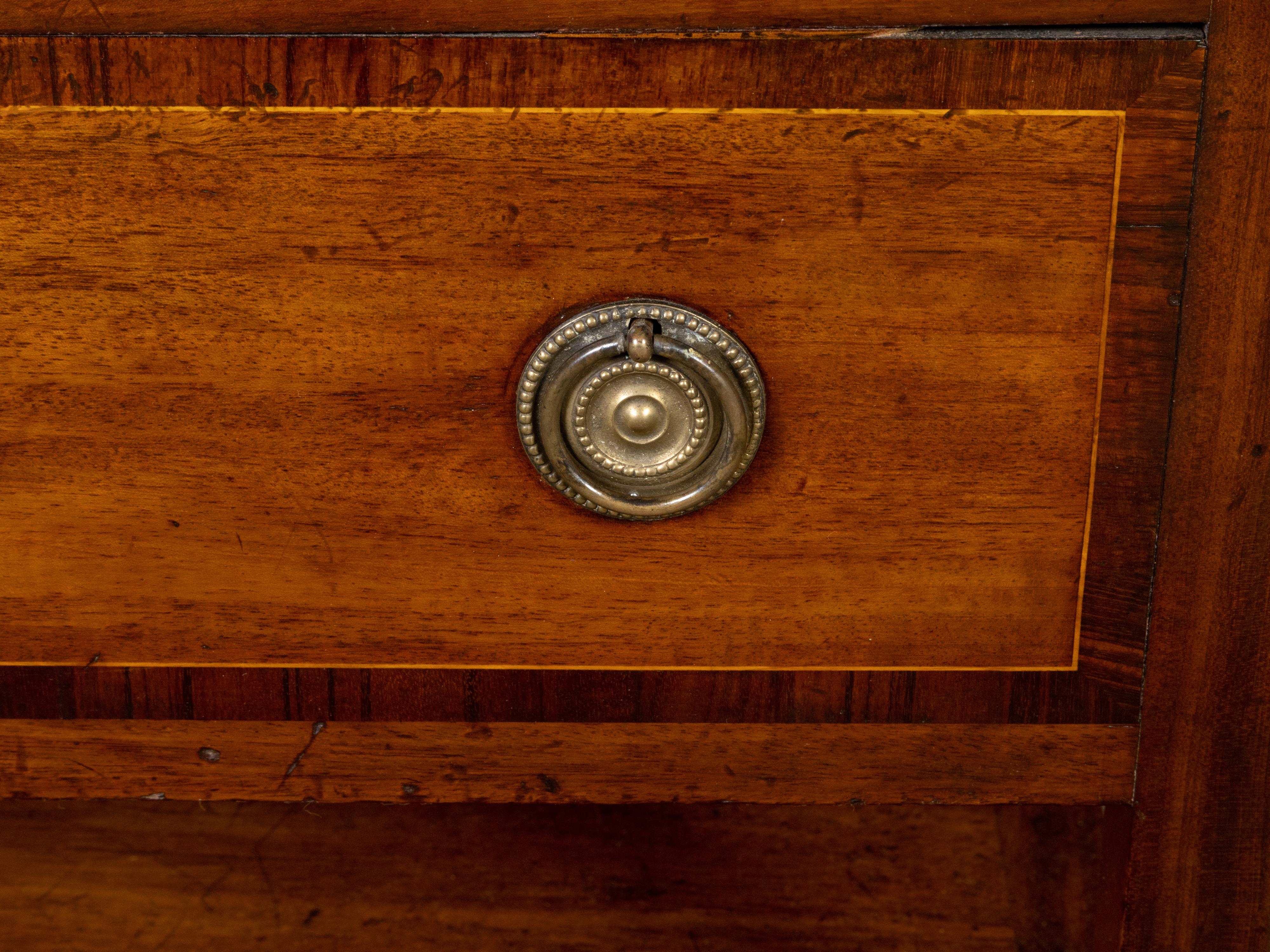 English 19th Century Metamorphic Table with Lift Top, Drawers and Shelves For Sale 10