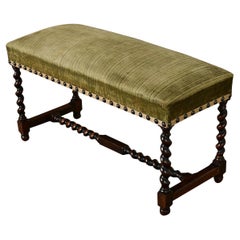 English 19th Century Oak Bench