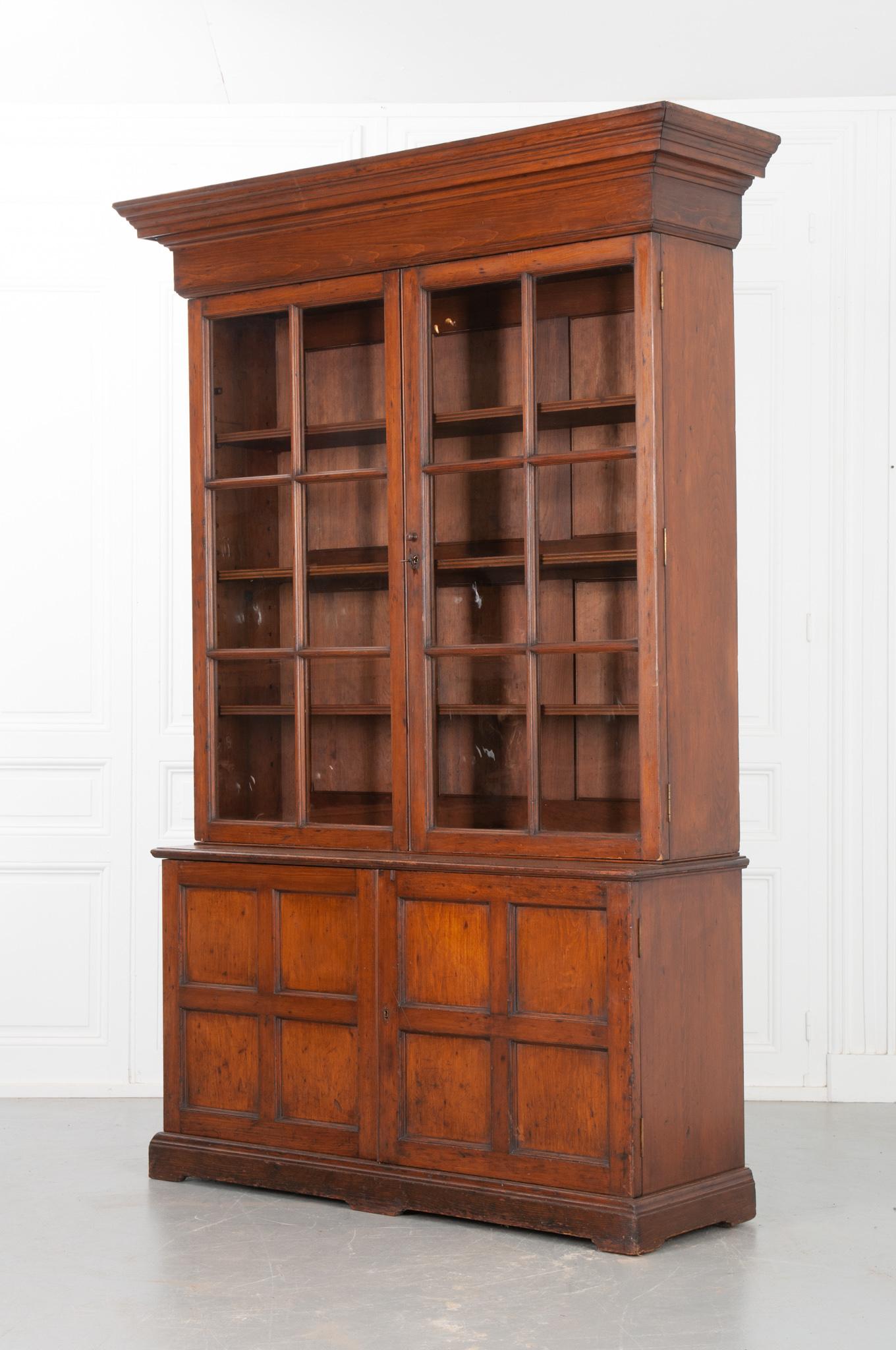 English 19th Century Oak Bookcase 3