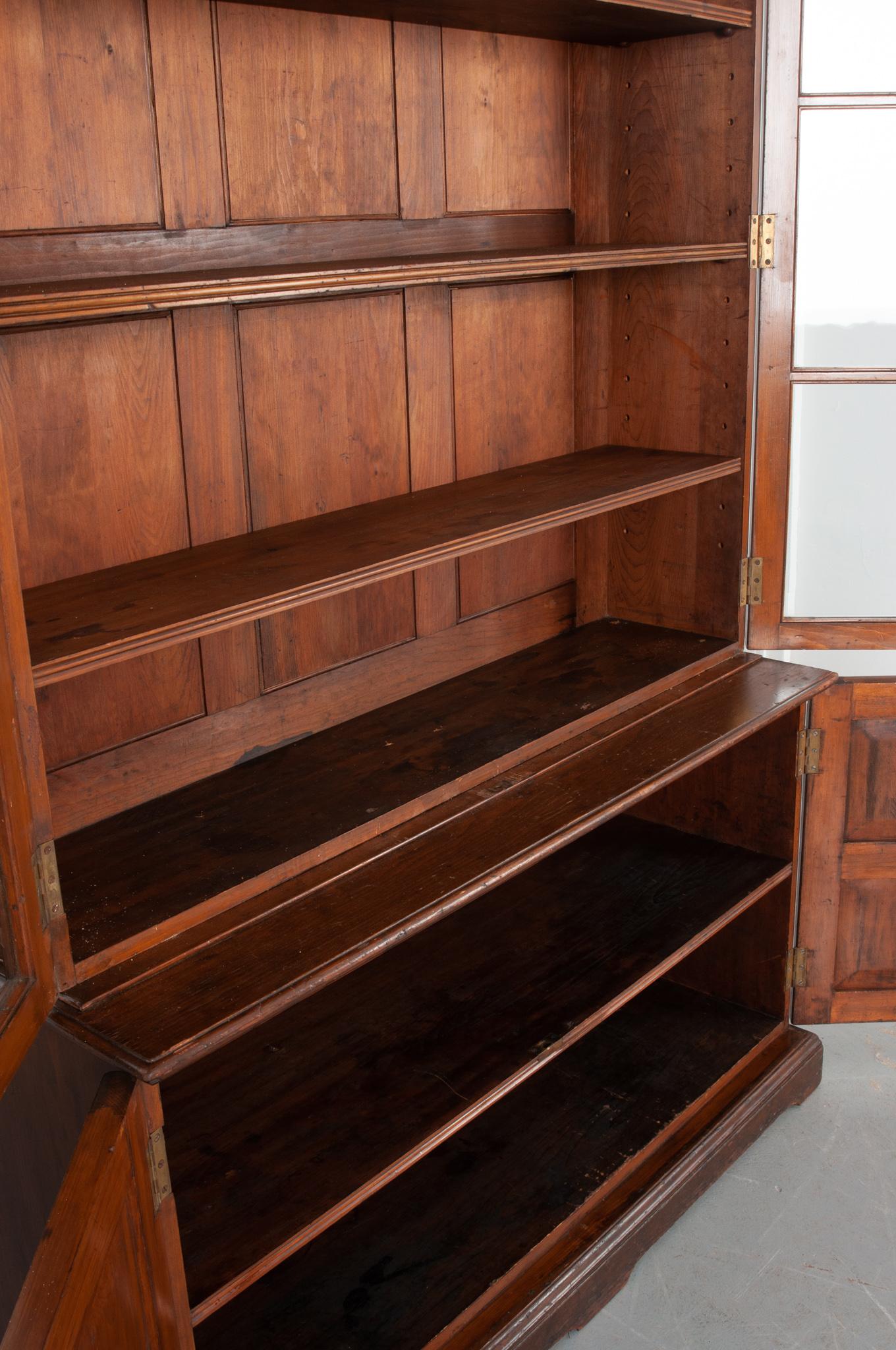 English 19th Century Oak Bookcase 2