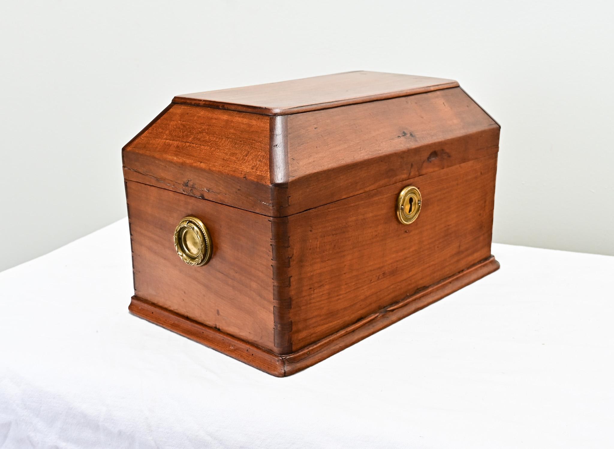 Laiton Boîte anglaise du 19ème siècle