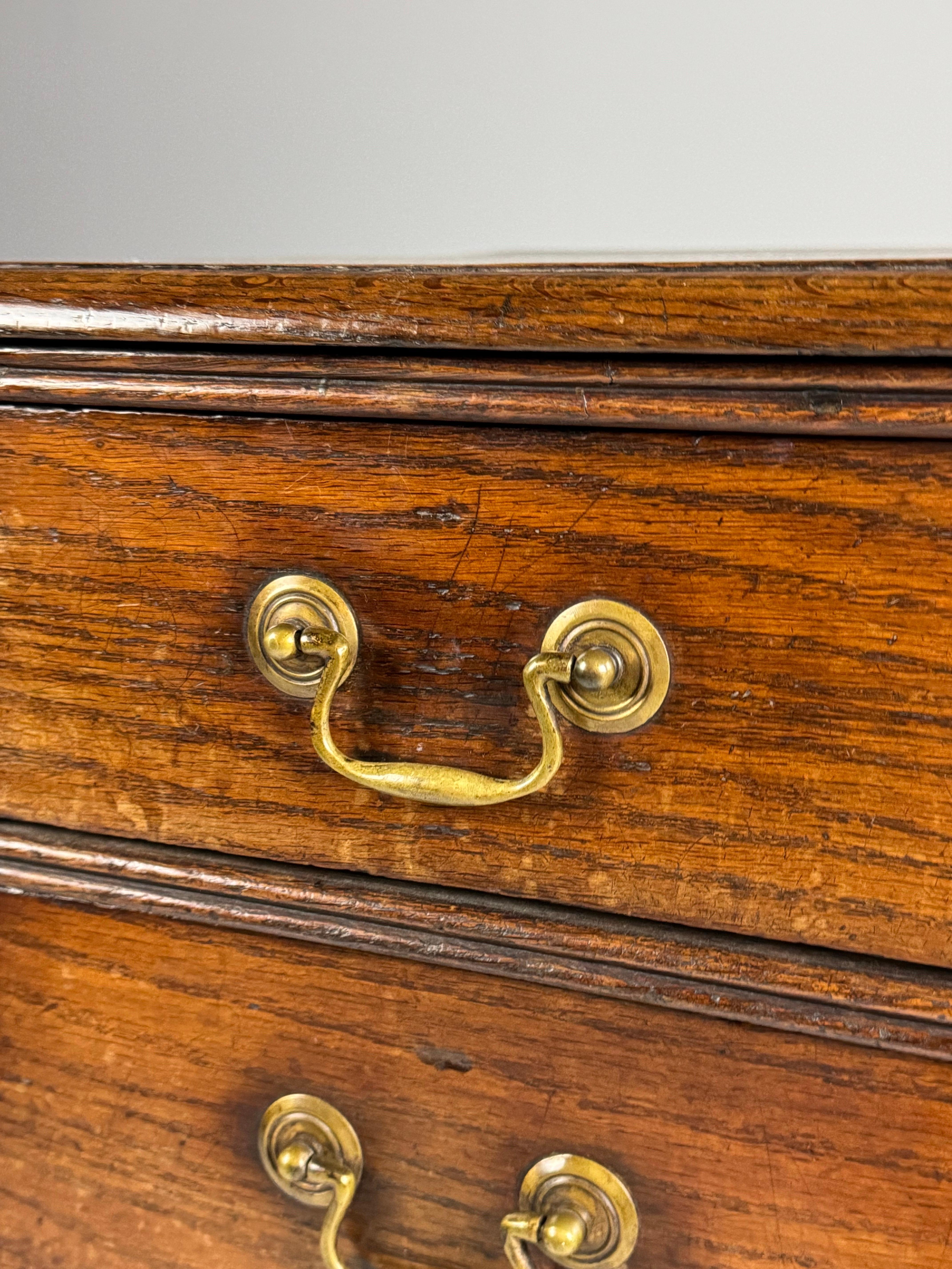English 19th Century Oak Commode For Sale 1