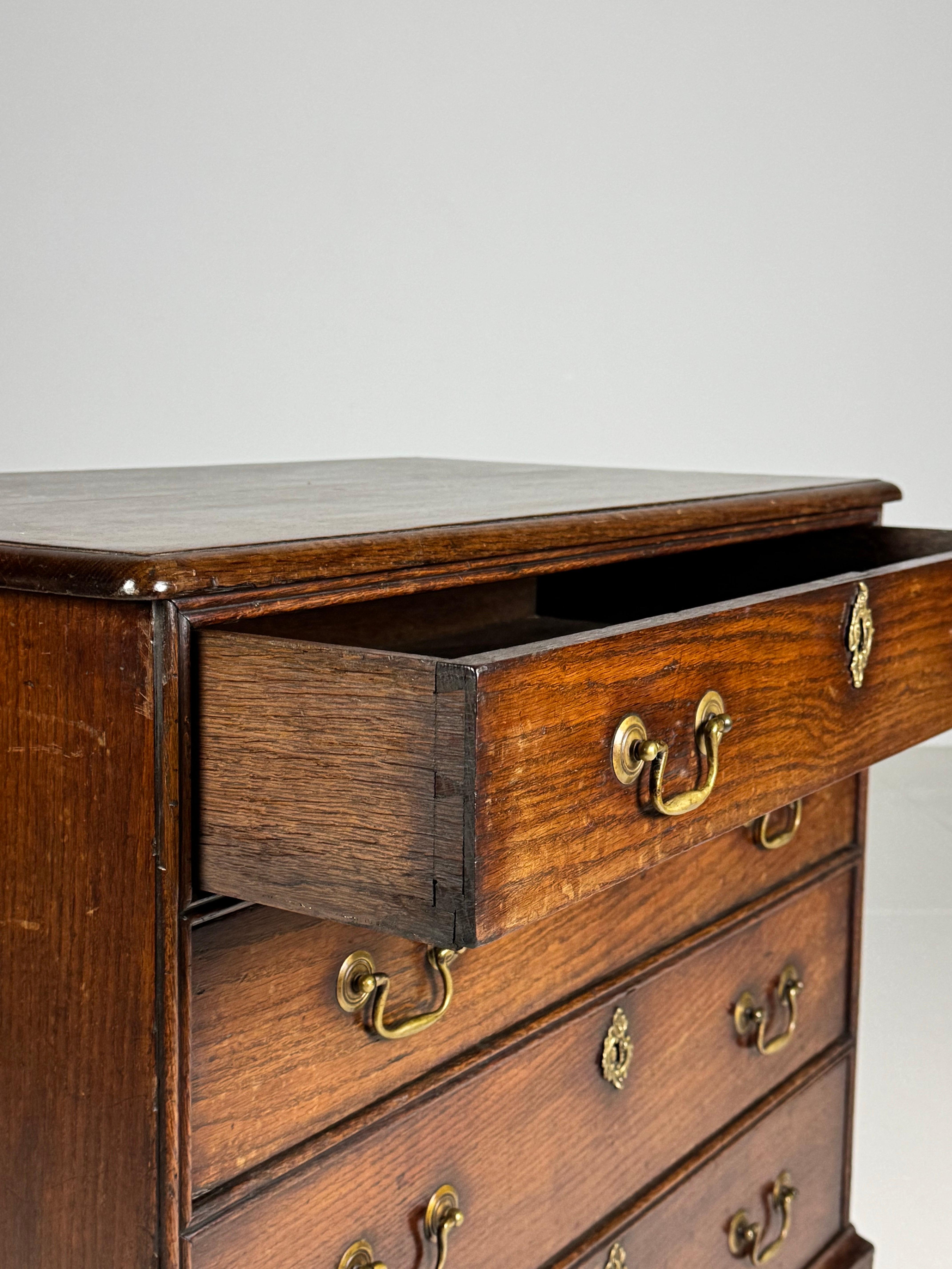 English 19th Century Oak Commode For Sale 4