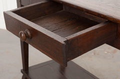 English 19th Century Oak Server