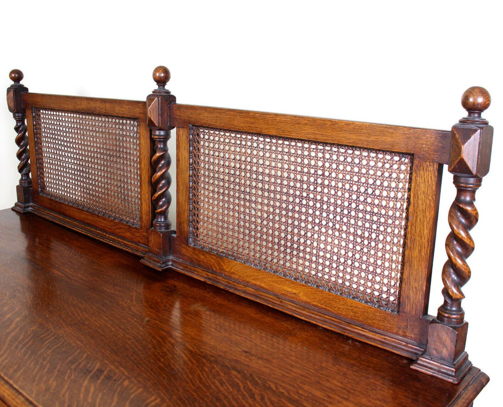 English 19th Century Oak Sideboard Fine Quality Credenza Arts & Crafts Country 3