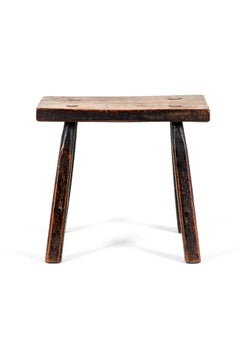 English 19th Century Oak Stool