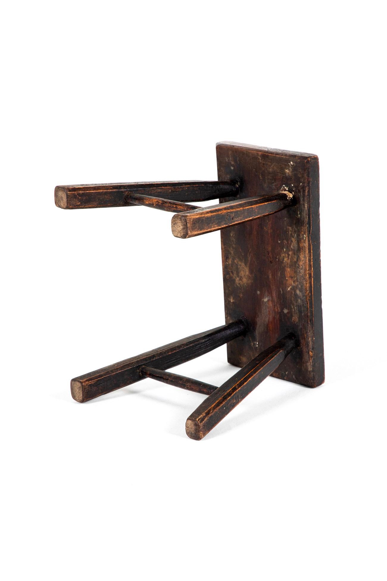 Englischer Eichenhocker des 19. Jahrhunderts im Zustand „Gut“ im Angebot in Faversham, GB