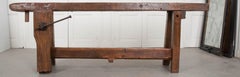 English 19th Century Oak Workbench
