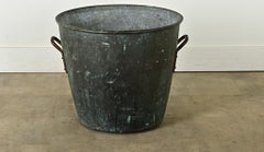 English 19th Century Oxidized Copper Pot