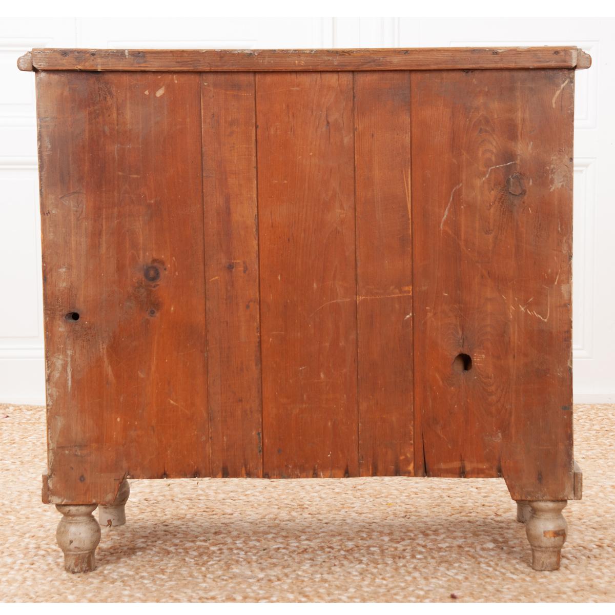 English 19th Century Painted Chest 2