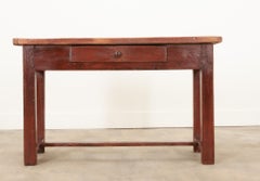 English 19th Century Painted Pine Server