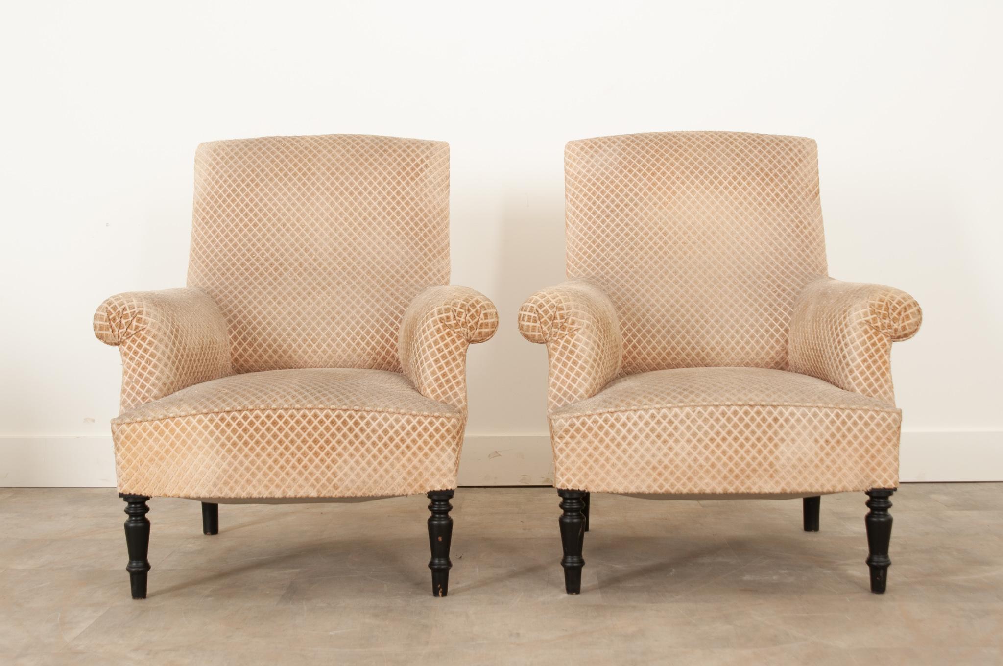pair of armchairs for sale