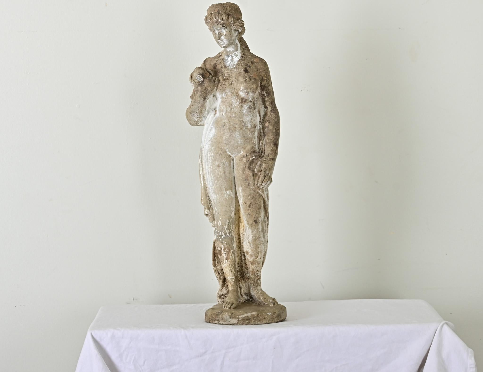 Greco-romano Statua Petite Venus inglese del XIX secolo in vendita