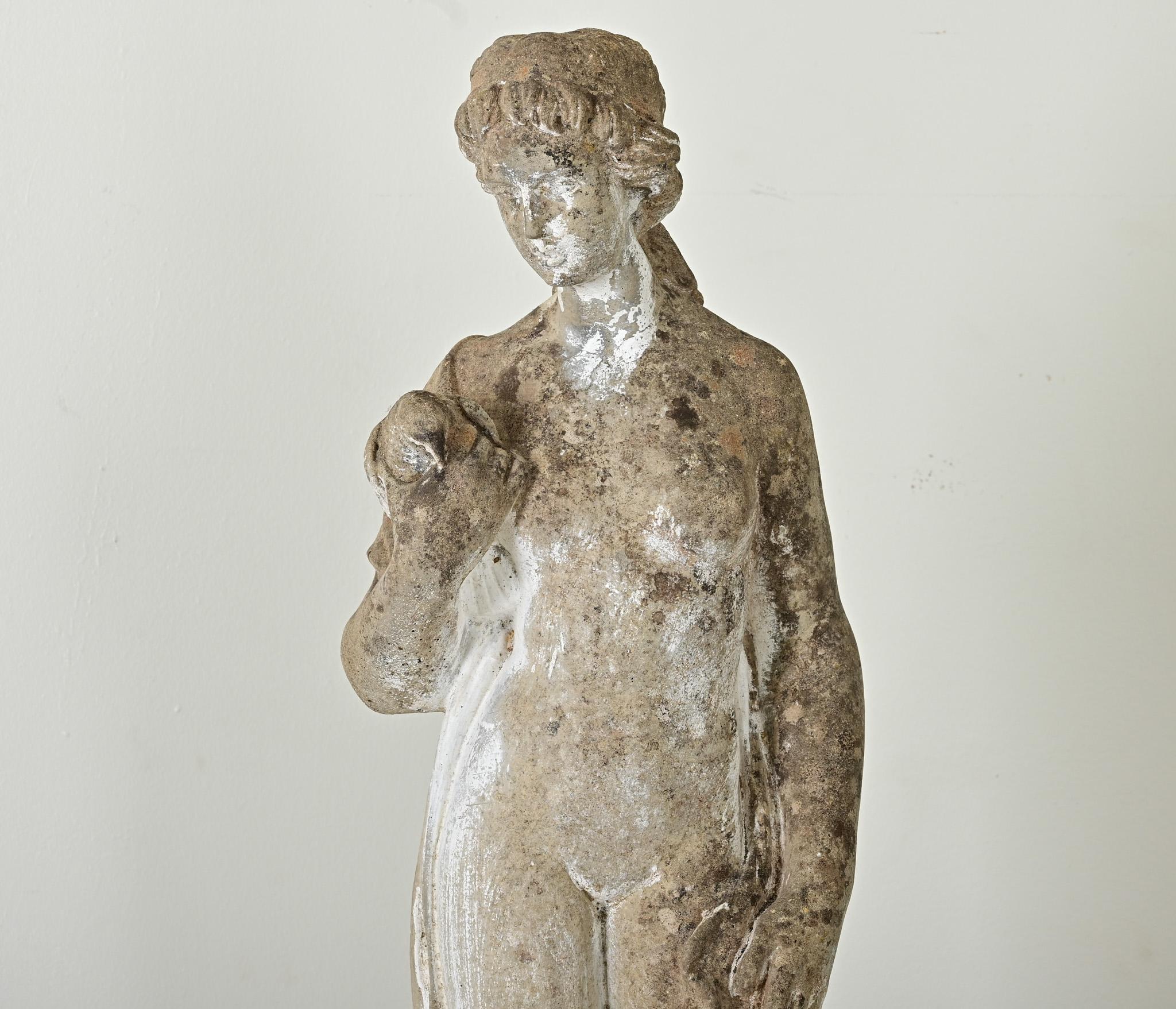 Inglese Statua Petite Venus inglese del XIX secolo in vendita