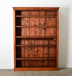 English 19th Century Pine Bookcase