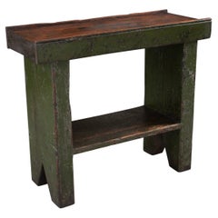 English 19th Century Pine Cobblers Bench
