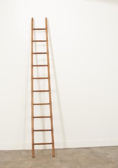 English 19th Century Pine Kitchen Ladder