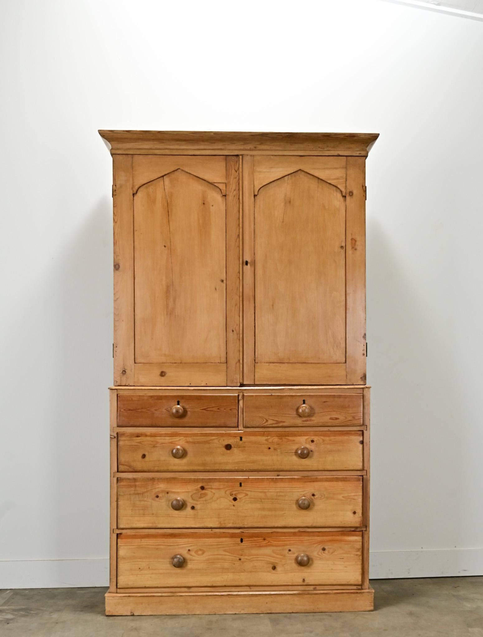 Other English 19th Century Pine Linen Press
