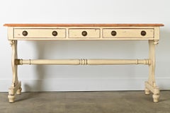 English 19th Century Pine & Painted Server