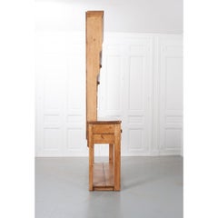 English 19th Century Pine Pot Board Dresser