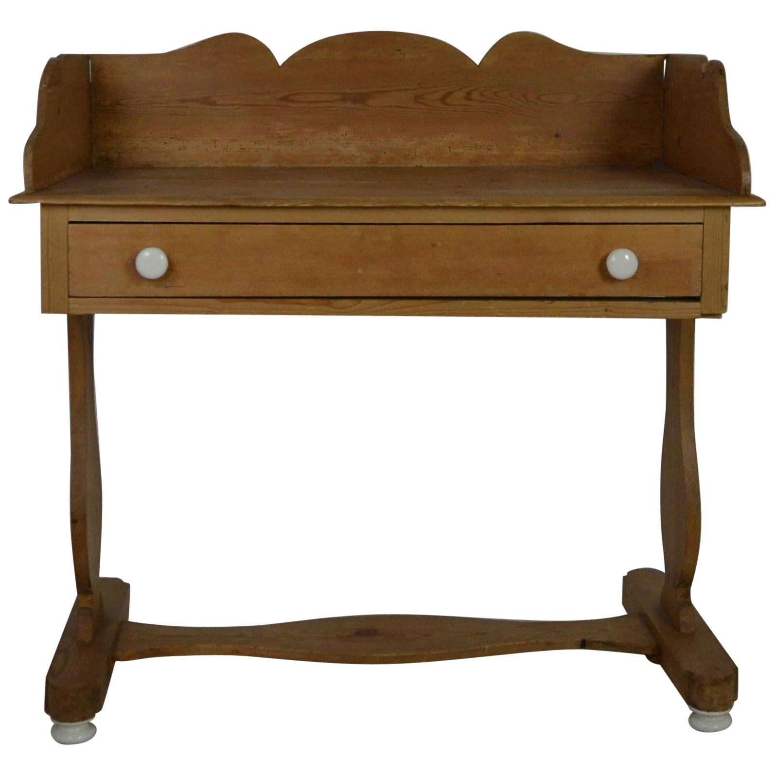 English 19th Century Pine Washstand