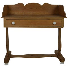 Antique English 19th Century Pine Washstand