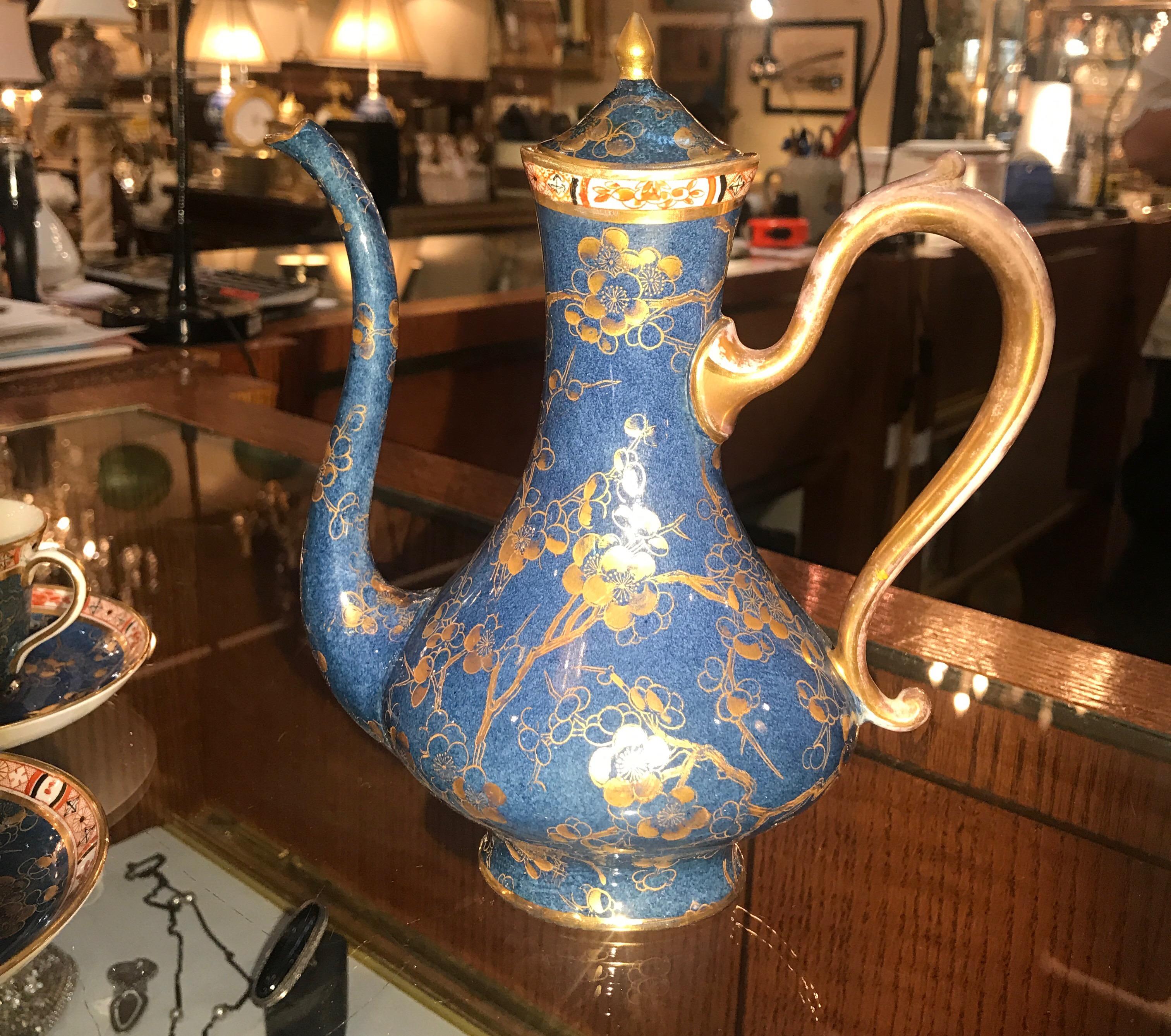 tea pot and cups