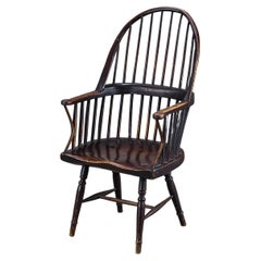 English 19th Century Hoop Back Windsor Chair