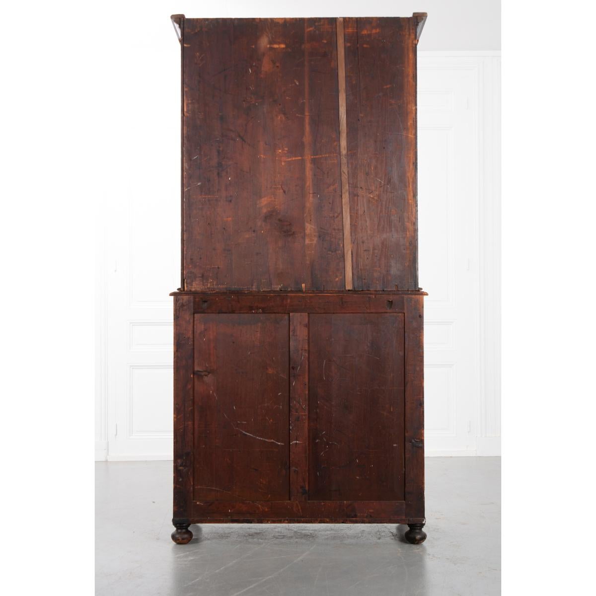 English 19th Century Regency Faux Bois Bookcase 6