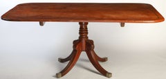 English 19th Century Regency Mahogany Breakfast or Dining Table