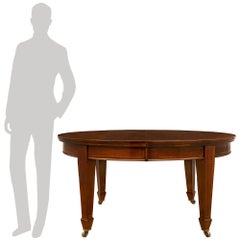 English 19th Century Regency Mahogany Dining Table