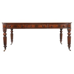 English 19th Century Regency Partners Desk