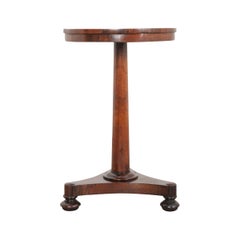 English 19th Century Regency Rosewood Pedestal Table