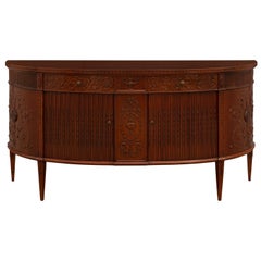 Buffet anglais de style Regency du 19ème siècle en acajou