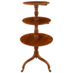 English 19th Century Regency St. Mahogany Serving Table