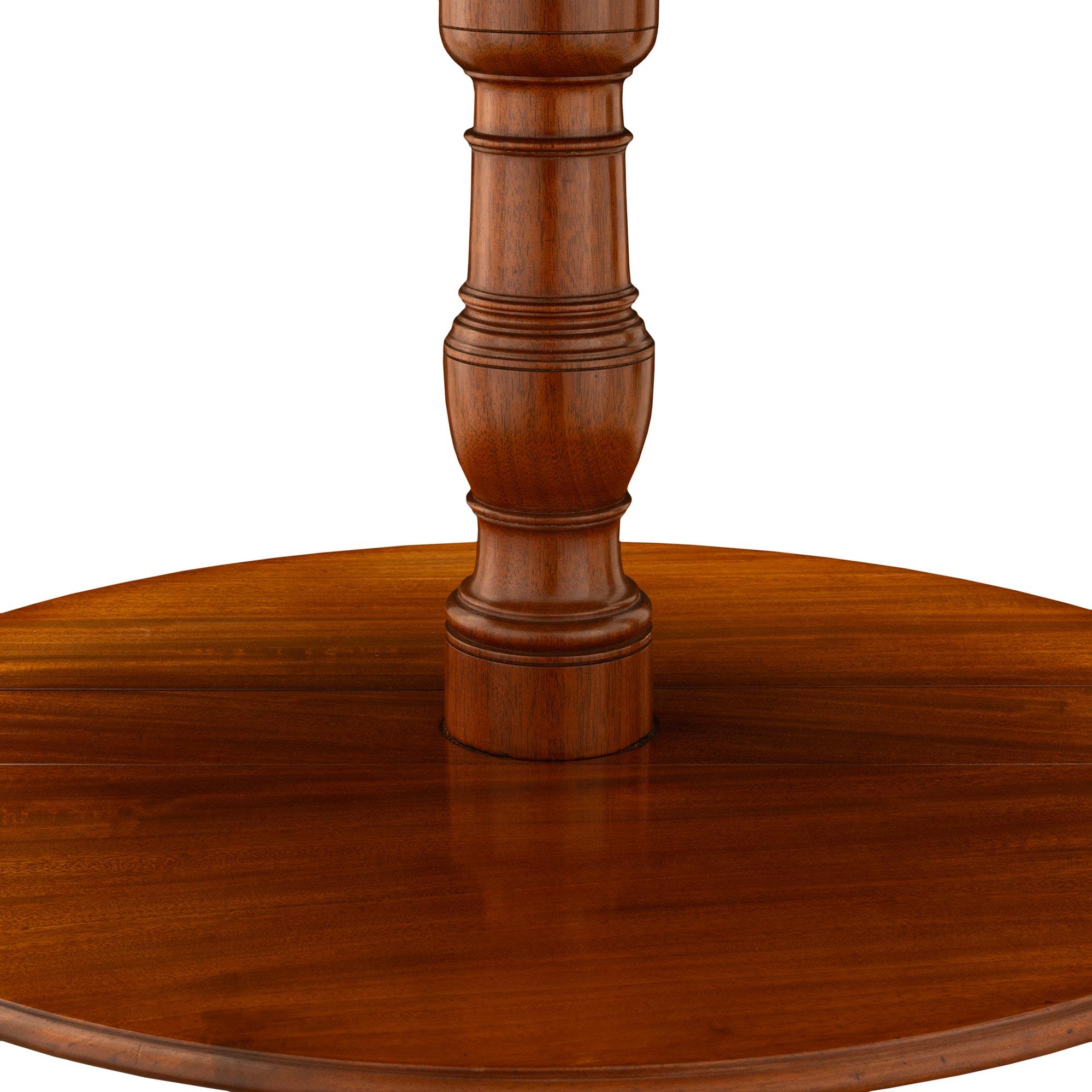 English 19th Century Regency St. Mahogany Serving Table For Sale 3