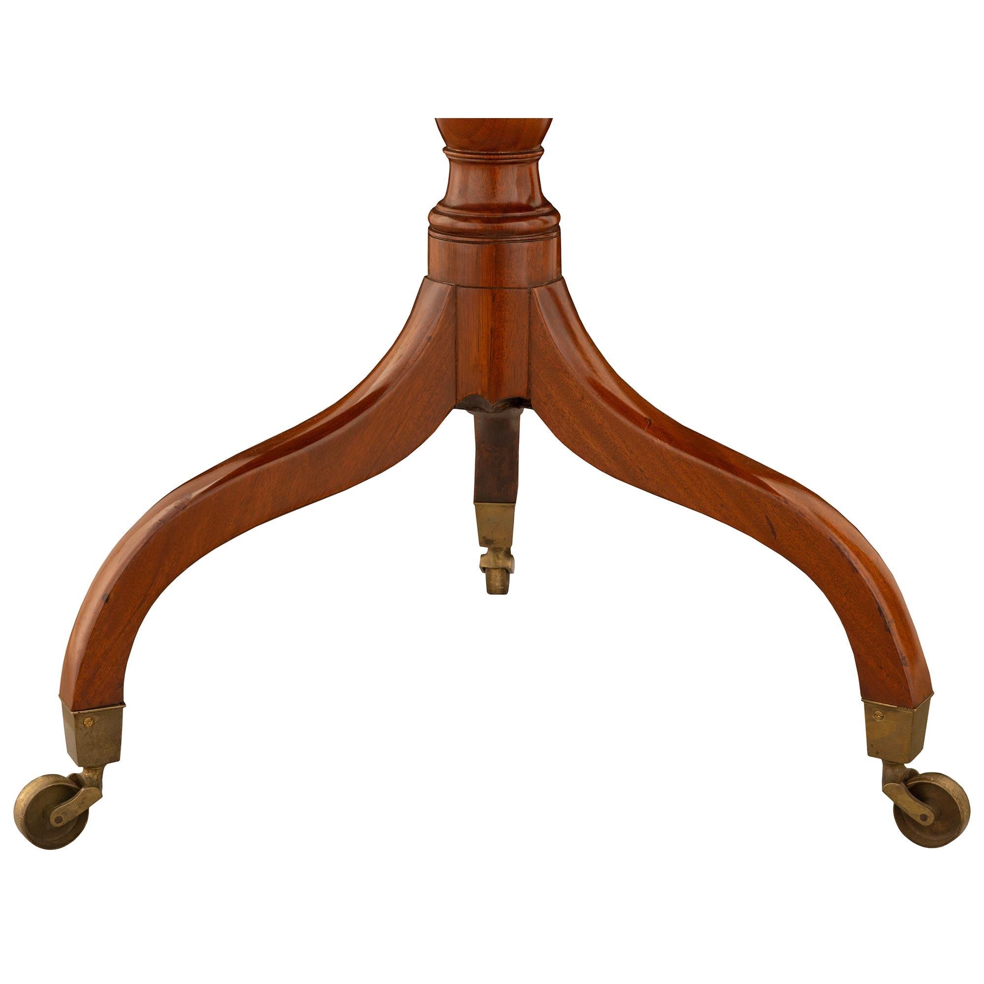 English 19th Century Regency St. Mahogany Serving Table For Sale 4