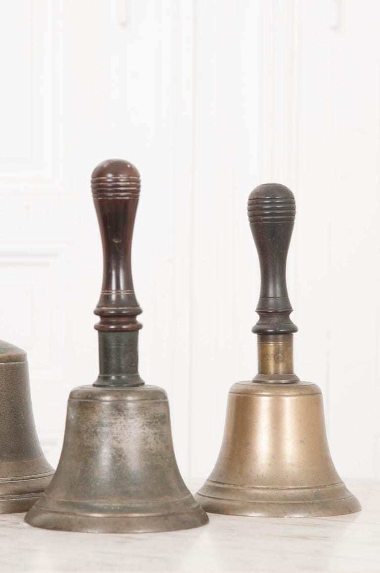English 19th Century Schoolhouse Handbells For Sale at 1stDibs