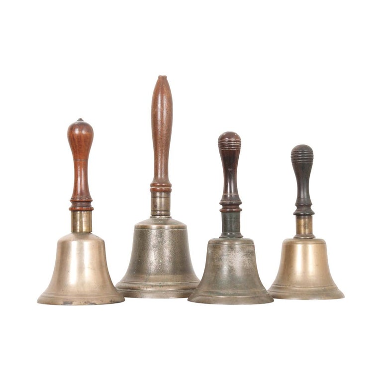 English 19th Century Schoolhouse Handbells For Sale at 1stDibs