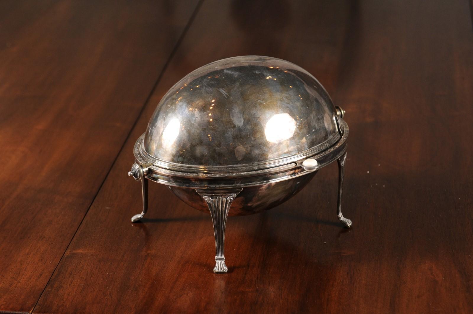 antique food warmer